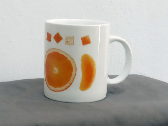 Zucchi Collection Elements 10x6cm Κούπα Κεραμική Λευκή