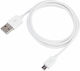 Chengxin Încărcare Regular USB 2.0 spre micro USB Cablu Alb 1.2m (06803) 1buc