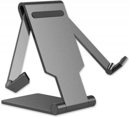 4Smarts Fold Smartphones Tablets Βάση Γραφείου για Κινητό σε Γκρι χρώμα