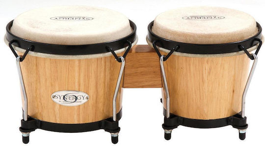 Toca Percussion Synergy Series Bongo Set Natural 6" / 6.75"