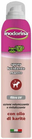 Inodorina Λάμψης Τριχώματος Spray για Καθαρισμό Σώματος Σκύλου 200ml
