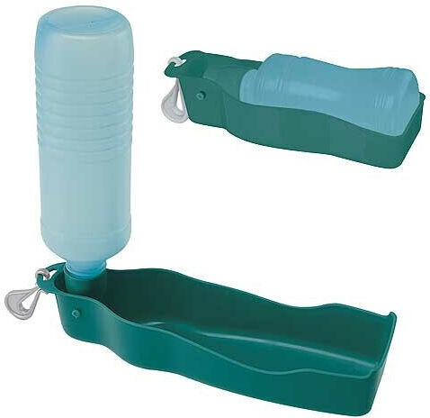 Ferplast Pa 5507 animals Plastic Bottle Water for Dog & Cat 550ml in Light Blue Color