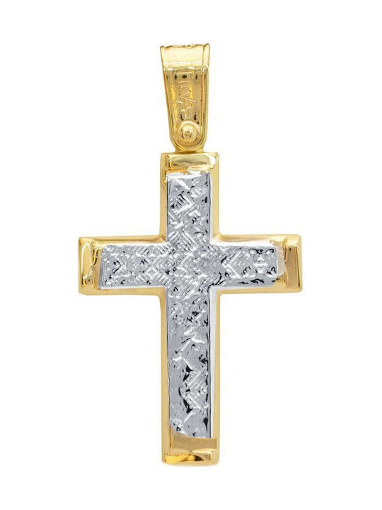 Savvidis White Gold Cross 14K