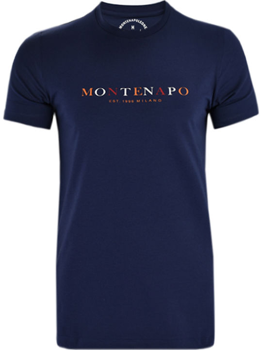 T-shirt Navy Μπλε