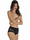 High-waisted Women's Slip Seamless Black
