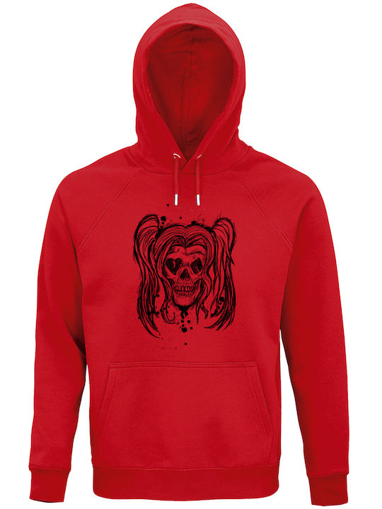 Rot mit Kapuze