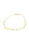 Filva Oro Kinderarmband ID aus Gold 9K mit Krone & Abbildung