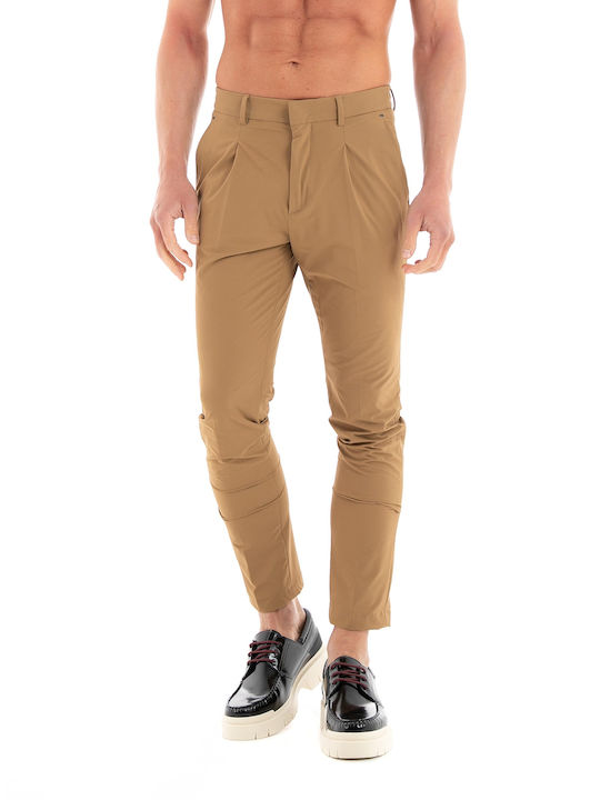 Manuel Ritz Men's Trousers Brown