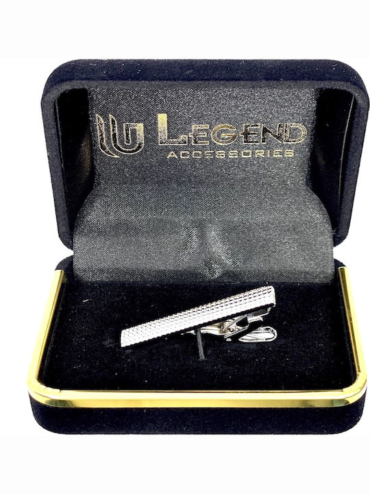 Legend Accessories Clips pentru cravată Argintiu