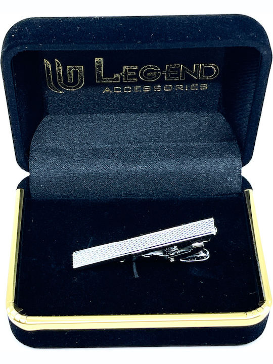 Legend Accessories Krawattenklammer aus Metallisch Silber