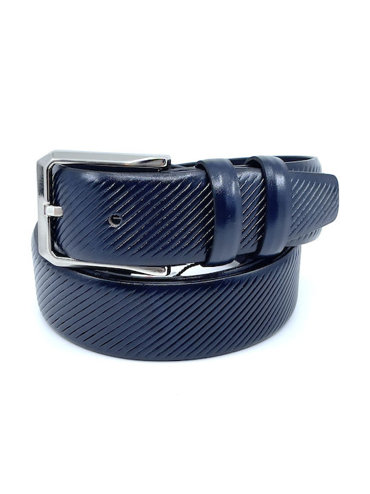 Legend Accessories Ανδρική Ζώνη Δερμάτινη Navy ...