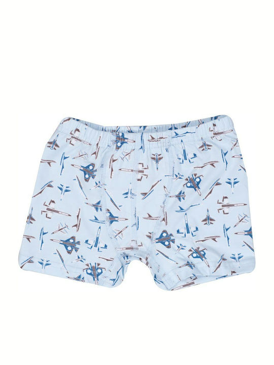 Baykar Kinder-Boxershorts Hellblau