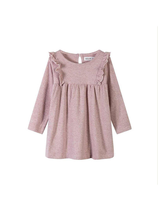 Minoti Kids Dress Pink