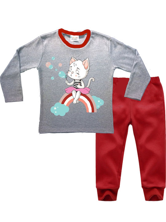 Fantastic Kids Kids Pajamas Winter Cotton Gray