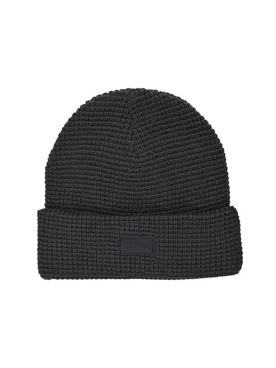 Stamion Knitted Beanie Cap Gray