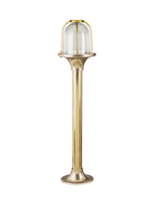 Lido Outdoor Floor Lamp Small Post for E27 Golden