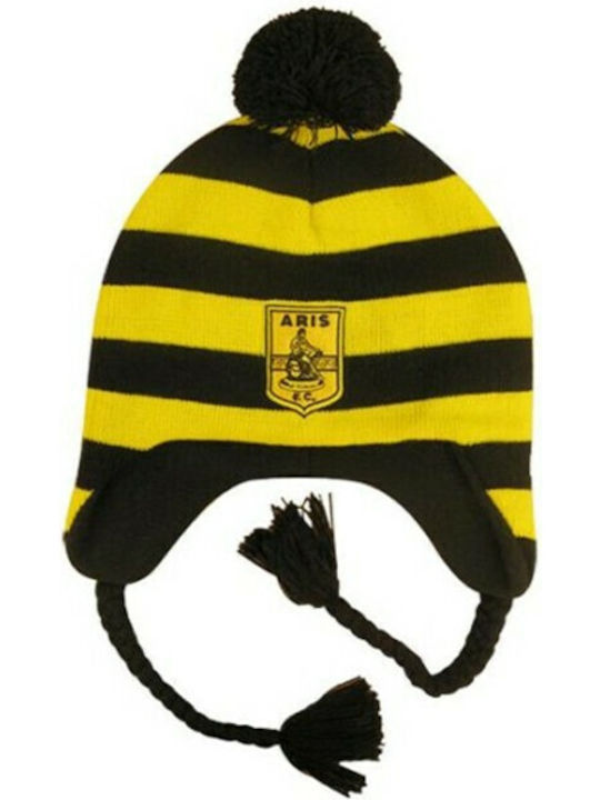 Knitted Beanie Cap Yellow