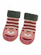 Babykids Kids' Ankle Slipper Socks Red