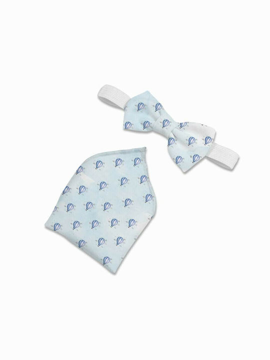 Bonjour Bebe Set Papion Light Blue