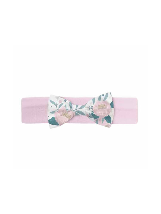 Bonjour Bebe Baby Headband Pink 1pc