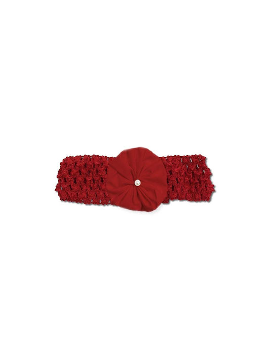 Bonjour Bebe Baby Headband Red 1pc