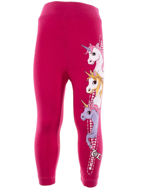 Kids Legging Long Fuchsia