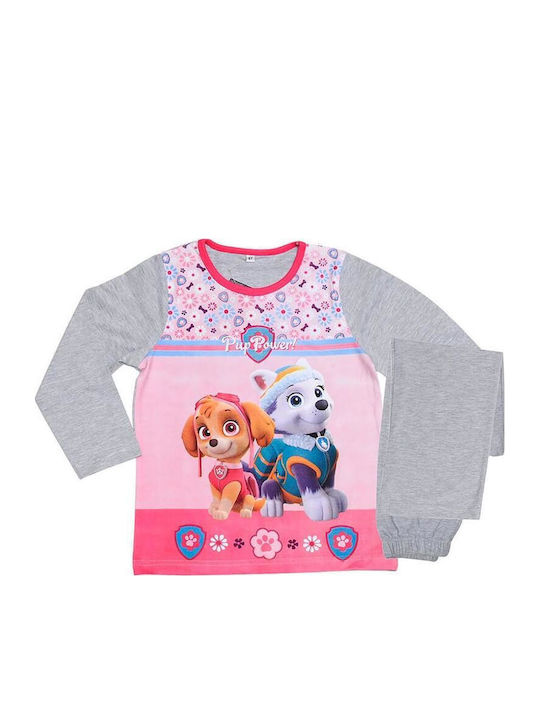 Disney Детска пижама Зимна Розов Paw Patrol