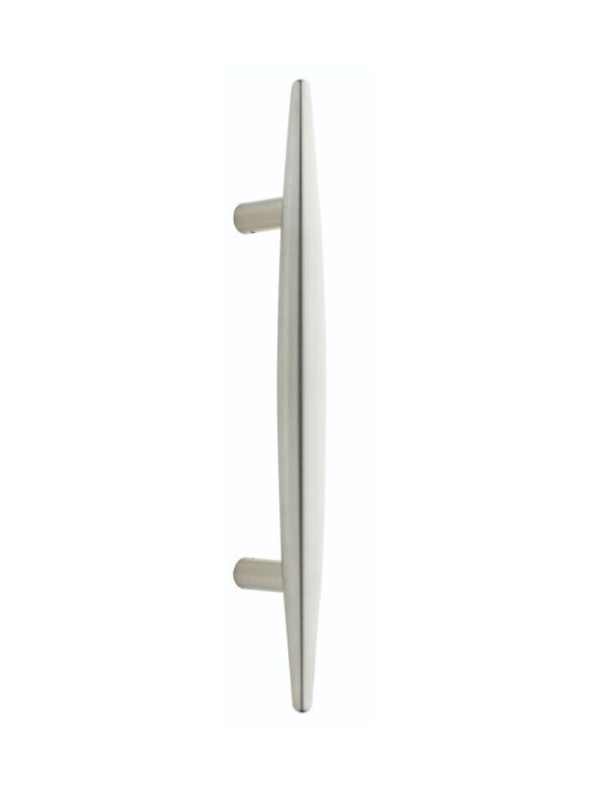Ilavio Λαβή Εξώπορτας Ζεύγος 380mm Ασημί