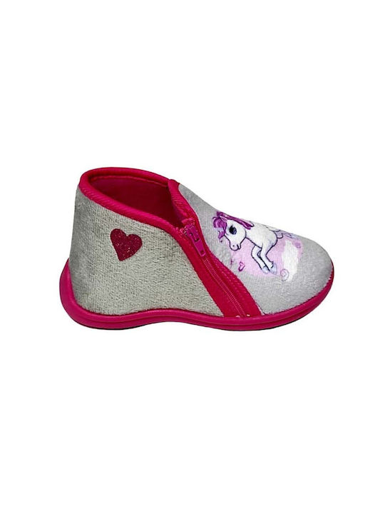 SmartKids Kids Slippers Boots Pink