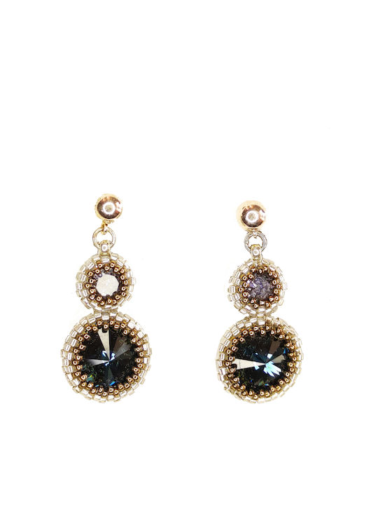 The Art of Beading Ohrringe mit Steinen
