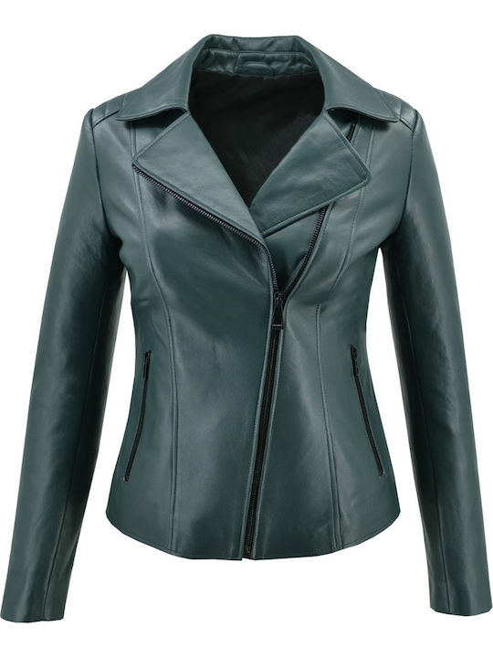 Dermatina 100 Damen Bikerjacke Fuchsie