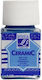 Lefranc Bourgeois Handwerkliche Farbe Blau Für Porzellan 50ml