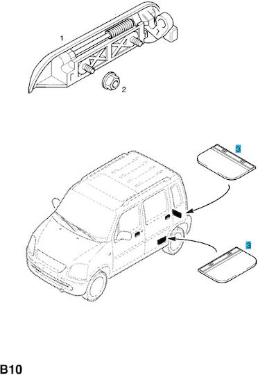 Opel Decorative Car for Opel Agila