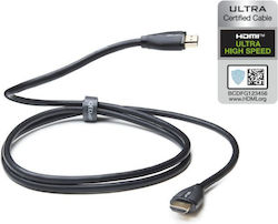 QED QE6032 HDMI 2.1 HDMI male - HDMI male 1.5m Μαύρο QED QE6032 HDMI 2.1 HDMI male - HDMI male 1.5m Μαύρο