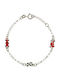 Woofie Kinderarmband Kette aus Silber