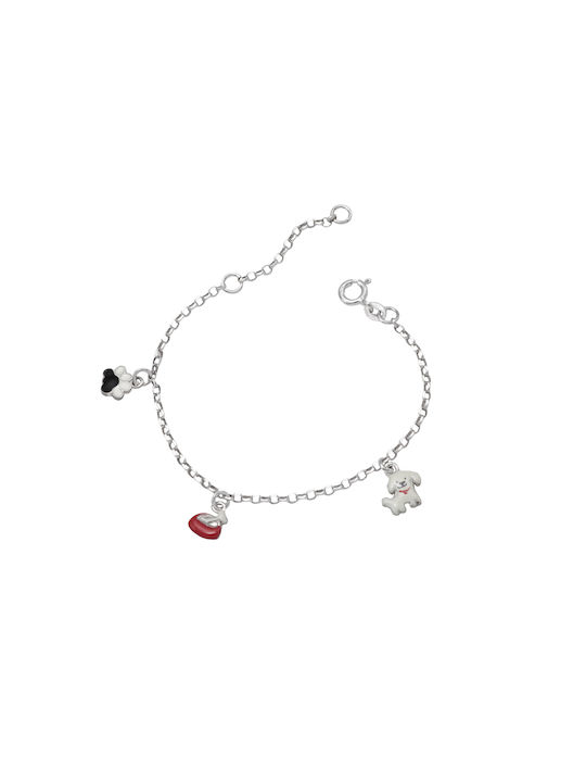 Woofie Kids Bracelet Chain from Silver