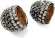 Kostibas Fashion Element decorativ pentru proiecte DIY Silver 10buc