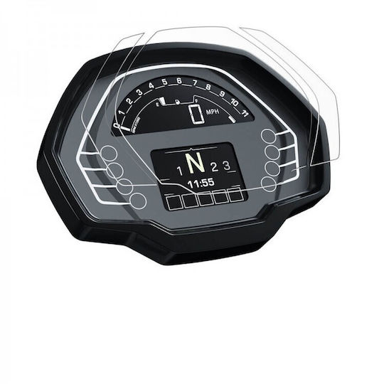 Speedo Angels Προστατευτικό Οργάνων Μοτοσυκλέτας Triumph Tiger Διάφανο