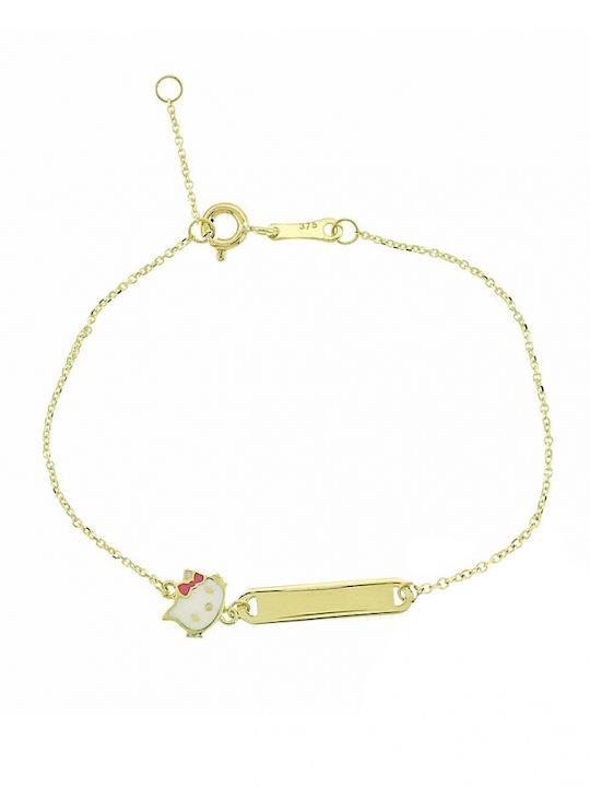 Art d or Kids Bracelet ID from Gold 9K