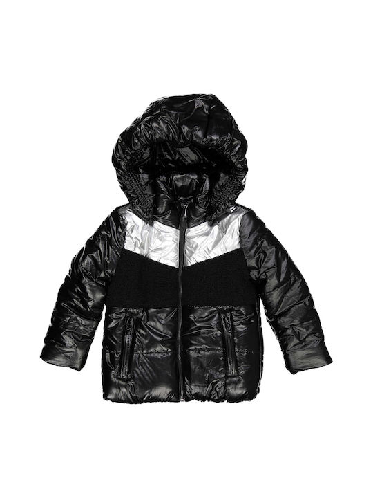 Birba Trybeyond Kids Casual Jacket Short with Hood Black