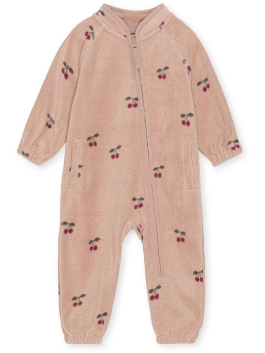 Konges Slojd Babystrampler Langärmliges Rosa