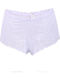 Femeie Boxer cu Dantelă Alb