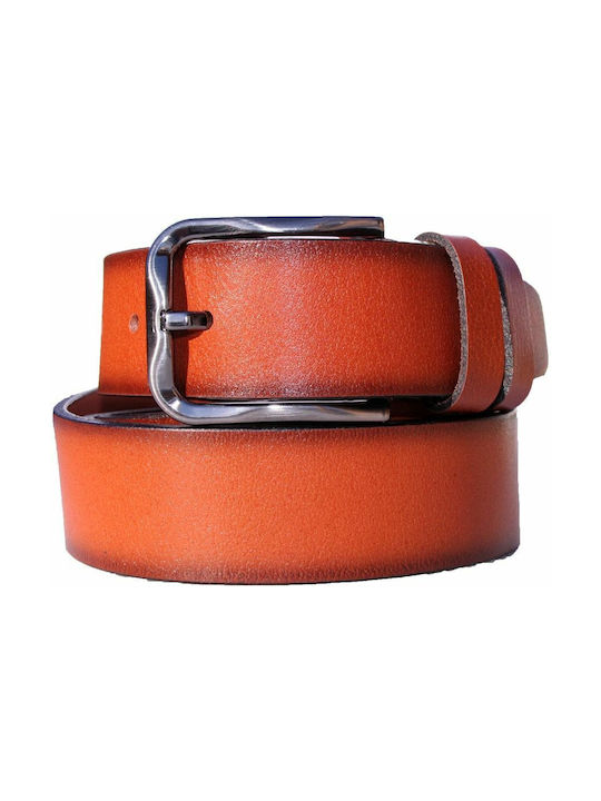 Top Ten Men's Leather Belt Tabac Brown