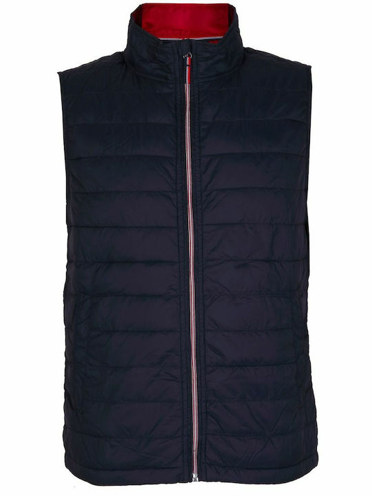 Sabart Men's Sleeveless Puffer Jacket Navy Blue