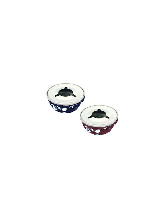 Sail Marine Metallic Windproof Ashtray Red
