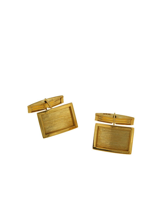 Δημιουργικό Βιλδιρίδης Cufflinks of Gold Yellow