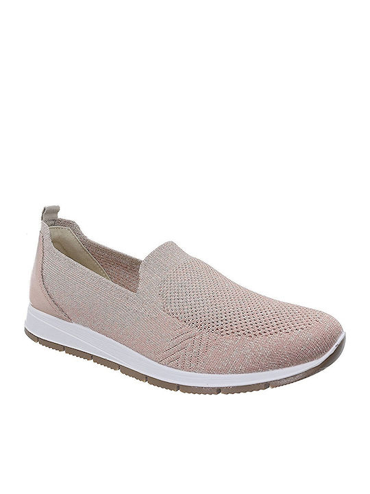 Ανατομικά Γυναικεία Slip-On Ροζ