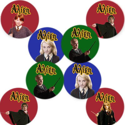 Party Sticker "Harry Potter" Theme Set of 8pcs PINK38946