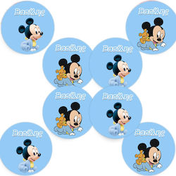 Party Sticker "Mickey" Theme Set of 8pcs PINK37910