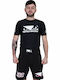 Bad Boy Short Sleeve Shirt BBF00005 for Jiu-Jitsu Black